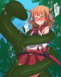 clenched_teeth princess_connect! princess_connect!_re:dive rino_(princess_connect!) snake