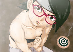 sarada uchiha from boruto: naruto next generations by uj