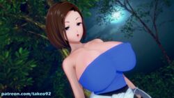 1girls 3d 3d_(artwork) big_ass big_breasts blue_eyes brown_hair cleavage curvaceous curvy erect_nipples erect_nipples_under_clothes female_focus female_only fingerless_gloves half-closed_eyes hourglass_figure huge_ass huge_breasts jill_valentine jill_valentine_(sasha_zotova) large_ass large_breasts looking_at_viewer miniskirt moon night nipples_visible_through_clothing open_mouth patreon pinup pinup_pose raised_eyebrows resident_evil resident_evil_3 revealing_clothes seductive short_hair showing_off solo standing sweater_around_waist takeo92 text thick thick_thighs tight_clothing tubetop voluptuous wide_hips