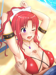 akino_(princess_connect!) artist_request bikini cum paizuri princess_connect! princess_connect!_re:dive titjob