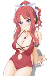 akino_(princess_connect!) bikini princess_connect! princess_connect!_re:dive sitting