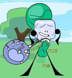 2021 balloony_(bfdi) battle_for_dream_island bfb cum cum_in_pussy female ice_cube_(bfdi) impregnation male male/female object_shows outside outside_sex ovum sex sperm_cell sperm_meets_ovum theorangensfw1 vaginal