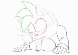 amy_rose animated anthro blowjob deep_blowjob fellatio fullmetalsketch mp4 no_sound oral oral_sex sonic_(series) sonic_the_hedgehog_(series) tagme video