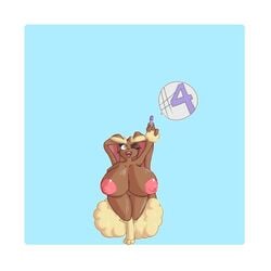 big_breasts breasts female furry hourglass_figure huge_breasts hyper_breasts lopunny nintendo nipples nude pokémon_(species) pokemon pokemon_(species) pregnancy_test pregnant tagme thick_thighs trcfan