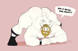 anthro asgore_dreemurr ass ass_up bara bara_ass beard big_ass big_ass_(male) big_butt black_socks blonde_hair bonicfan123 bubble_ass bubble_butt dat_ass dumptruck_ass dumptruck_butt fat_ass fat_butt flufflecraft footwear fur furry furry_only garter_straps gay goat horns huge_ass huge_butt jack-o_pose large_ass large_butt long_ears male male_only massive_ass massive_butt muscles muscular muscular_anthro muscular_male plump_ass plump_butt round_ass round_butt solo solo_male speech_bubble tail text thick_ass thick_butt thick_thighs undertale white_fur yellow_hair