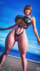 1girls 3d aero3dx artist_name ass big_ass big_breasts bimbo breasts bubble_ass bubble_butt busty charlotte_(aero3dx) clothing dat_ass female hips hourglass_figure huge_breasts human large_breasts legs light-skinned_female light_skin lips mirage3dx one-piece_swimsuit original original_character shiny shiny_skin slushe_(website) swimsuit thick_ass thick_legs thick_thighs thighs toned voluptuous watermark wide_hips