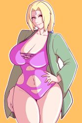 tsunade from naruto by anotherlewdartist