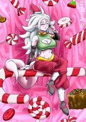 1female 1girls 2021 abs android_21 android_21_(good) artist_name belly belly_button black-x12 black_armwear black_fingernails black_nail_polish black_nails black_shoes black_sleeves blush blush_lines boob_window breasts brownie candy candy_cane candy_cane_in_mouth candy_wrapper chocolate christmas christmas_clothing christmas_outfit cleavage closed_eyes clothed clothed_female clothes clothing cosmic_brownies crop_top curvaceous curvaceous_body curvaceous_female curvaceous_figure curvaceous_hips curves curvy curvy_body curvy_female curvy_figure curvy_hips digital_drawing_(artwork) digital_media_(artwork) dragon_ball dragon_ball_fighterz dragon_ball_heroes dragon_ball_xenoverse earrings eating eating_candy eating_food fanart female female_focus female_only female_solo gold_earrings gold_jewelry green_crop_top happy_new_year hersheys legs_crossed lollipop long_hair long_hair_female majin majin_android_21 navel new_year open_window pink_skin pink_tail pointy_ears red_pants santa_hat shiny shiny_body shiny_breasts shiny_clothes shiny_hair shiny_skin sitting sitting_down solo solo_female solo_focus sprinkles tail thick_body thick_breasts thick_hips thick_legs thick_lips thick_thighs watermark white_hair