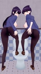 komi-san_wa_komyushou_desu komi_shouko komi_shuuko milf mother mother_and_daughter