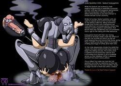 1girls caption cum cum_inside english_text facesitting fart fart_cloud fart_fetish farting farting_in_face female femdom male/female malesub neocorona penis_milking reverse_rape robot robot_humanoid sexbot