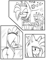 amy_rose angry anthro ass earts01 etzioarts01 pussy scourge_the_hedgehog sonic_(series)