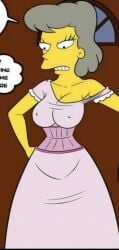 20th_century_fox 20th_century_studios angry big_breasts helen_lovejoy married_woman religious_clothing the_simpsons