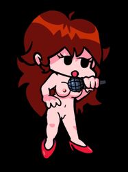 accurate_art_style asiagosandwich friday_night_funkin girlfriend_(friday_night_funkin) microphone nude pussy sprite_edit