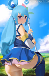 aqua (konosuba) from kono subarashii sekai ni shukufuku wo! by atric18