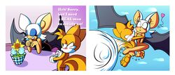 rouge the bat from sega by anonymous artist