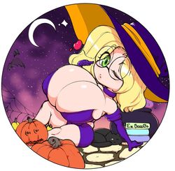 1girls big_breasts breasts curvy eyelashes female female_only fof fourofour gigantic_breasts halloween hips hourglass_figure hyper hyper_breasts large_breasts legs lips madz_(madzisstacked) madzisstacked solo thick thick_legs thick_thighs thighs voluptuous wide_hips witch witch_hat