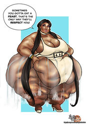 1girls aloysius bbw belly big_belly celebrity cleavage dark-skinned_female dark_skin earrings fat female high_heels huge_thighs long_hair massive_thighs morbidly_obese morbidly_obese_female nicki_minaj obese obese_female overweight overweight_female ssbbw thick_thighs thunder_thighs