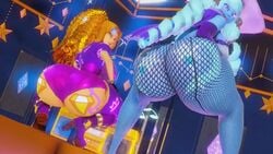 2girls 3d adagio_dazzle animated ass ass_shake big_ass big_breasts big_butt blue_skin boots bottom_heavy bouncing_ass breasts bubble_ass bubble_butt cutie_mark dancing dat_ass equestria_girls fat_ass fat_butt females females_only fingerless_gloves friendship_is_magic giant_ass gigantic_ass gold_boombox_(prevence) hands_behind_head hasbro honey_select huge_ass huge_breasts huge_butt large_ass large_breasts large_butt leggings looking_at_viewer mp4 musical_note my_little_pony my_little_pony_friendship_is_magic no_sound orange_body orange_hair orange_skin prevence purple_eyes shaking_ass shaking_butt spiked_bracelets thick_ass thick_thighs trixie_(mlp) trixie_lulamoon trixie_lulamoon_(eg) twerking vest video wide_hips witch witch_hat