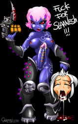 1girls adepta_sororitas chaos_(warhammer) chaos_daemon daemonette death decapitation female female_death futanari gore guro imperium_of_man intersex sister_of_battle skeenlangly warhammer_(franchise) warhammer_40k