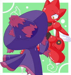 mismagius nintendo pokémon_(species) pokemon pokemon_(species) scizor tagme