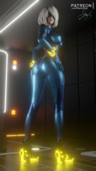 samus aran (cosplay) from metroid by alenabyss