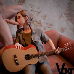 ellie (the last of us) from naughty dog by voxr34