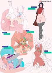 1futa 3girls ahe_gao anal animal_ears areolae ball_worship balls big_breasts big_penis breasts bunny_ears bunny_girl cock_worship collage dark-skinned_female dj_sona elf erection exhibitionism functionally_nude futanari gangbang group group_sex humanoid humanoid_penis kemonomimi league_of_legends light-skinned_female light-skinned_futanari light-skinned_male light_skin lipstick lipstick_mark male malesub mostly_nude multiple_boys multiple_males nipples nude nude_female nude_futanari nude_male oral original_character pale_skin penis penis_size_difference restrained small_penis sona_buvelle sponty sweat tentacle tentacle_sex the_legend_of_zelda:_breath_of_the_wild thekite thick_thighs thighhighs triple_anal triple_penetration wide_hips yaoi