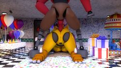 3d anal bonnie_(fnaf) five_nights_at_freddy's five_nights_at_freddy's_2 foxy_(fnaf) living_machine nightbotgrey straight toy_chica_(fnaf)