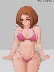 ochako uraraka from my hero academia by paranoiddroid
