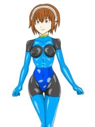 1girls ass bangs big_breasts black_latex blue_elbow_gloves blue_gloves blue_latex blue_latex_armwear blue_latex_elbow_gloves blue_latex_leotard blue_latex_thighhighs blue_legwear blue_thigh_highs blue_thighhighs blue_thong bodysuit breasts brown_eyes brown_hair clitoris elbow_gloves erect_nipples erect_nipples_under_clothes female female_focus female_only godzilla:_city_on_the_edge_of_battle godzilla:_monster_planet godzilla:_the_planet_eater godzilla_(series) hair headgear latex latex_bodysuit latex_clitoris latex_clothing latex_gloves latex_legwear latex_skin latex_skinsuit latex_stockings latex_suit latex_thighhighs latex_thong latex_vagina long_gloves looking_at_viewer nipples polygon_pictures pussy rubber rubber_gloves rubber_suit short_hair skin_tight skin_tight_outfit skin_tight_suit smile smiling solo solo_female solo_focus standing stray_123 tagme thick_thighs thighhighs thighs toho white_background yuko_tani