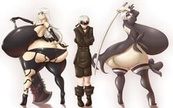 yorha 2b from nier: automata by hyperstorm h