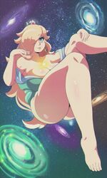 1girls ass benbeau breasts cleavage female female_only huge_ass huge_breasts mario_(series) nintendo princess_rosalina solo solo_female super_mario_galaxy tagme