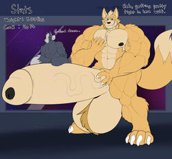 abs biceps bodybuilder fox_mccloud furry furry_only gay hyper hyper_balls hyper_genitalia hyper_muscles hyper_penis hyper_testicles intimatewolf male male_focus male_only muscle muscles muscular muscular_arms muscular_ass muscular_back muscular_legs muscular_male muscular_thighs nipples pecs penis_growth star_fox veins veiny_penis wolf_o'donnell yaoi