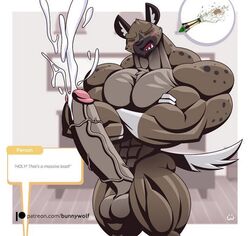 abs aggressive_retsuko aggretsuko biceps bunnywolf cum cum_on_body cum_on_muscles cumming furry furry_only haida haida_(aggretsuko) hyper hyper_balls hyper_bulge hyper_genitalia hyper_penis hyper_testicles male_only masturbation muscle muscles muscular muscular_arms muscular_legs muscular_male muscular_thighs nipples pecs sanrio smooth_fur veins veiny_penis wolfiecanem