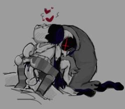 2boys 4_arms anal anal_sex astro_(dandy's_world) cosmo_(dandy's_world) cum cum_in_ass dandy's_world gay gay_sex heart male sweat twisted_astro_(dandy's_world) twisted_cosmo_(dandy's_world) yaoi