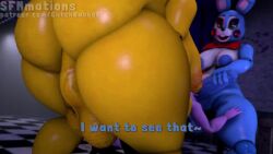3d 3futas animatronic animatronic_female ass balls big_ass big_breasts big_penis blue_skin blue_sky breasts bunny bunny_girl cap chicken cum cum_in_pussy cum_inside evil_face evilzorak female female_only five_nights_at_freddy's fnaf futanari huge_ass huge_breasts masturbation opennsfwsp patreon patreon_logo penis plap_(sound) purple_girl purple_hair purple_skin sex_toy sfm sfmmaker_clu sfmmations sound sound_effects squishsuccubus tagme toy_bonnie_(fnaf) toy_chica_(fnaf) video voice_acted wendy_afton yellow_skin