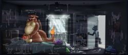 absurd_res anthro balls bathroom bed bedroom belly big_belly big_penis bodily_fluids canid canine canis ceiling_fan charizard clothed clothing condom countershading cum cum_drip cum_everywhere cum_in_sink cum_on_balls cum_on_bed cum_on_clothing cum_on_ground cum_on_mirror cum_on_penis cum_on_pillow cum_on_plushie cum_on_self cum_on_wall cum_string cumshot detailed_background dripping drooling duo ejaculation electric_fan excessive_cum excessive_genital_fluids fangs filled_condom fire foreskin furniture genital_fluids genitals gradient_penis hi_res inside larger_male leaking_cum lucario male mammal marking_territory masturbation melffy_rabby messy mirror musk musk_clouds musky_balls musky_penis nintendo nude open_mouth overweight overweight_anthro overweight_male penis plushie plushophilia pokemon pokemon_(species) pokemon_card poster pseudokym reimy_(pseudokym) roommate saliva sexual_barrier_device size_difference slightly_chubby smoke_detector solo sweat sweaty_body sweaty_genitalia sweaty_legs tail team_cherry teeth text thick_tail thick_thighs tongue tongue_out widescreen wigglytuff wolf