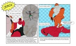 abuse alien ambiguous_fluids appoplexian ass ben_10 big_butt bodily_fluids bulge bullying cartoon_network clothing crush dialogue dirty dirty_ass dirty_shoes dirty_underwear disgust dominant dominant_male face_in_ass face_on_ass felid forced forced_sniffing four_arms_(ben_10) galvan_(ben_10) grey_matter grossed_out group hi_res humiliation imminent_fart implied_fart kidnapping male male/male mammal manly micro muscular musk oblivious poor_personal_hygiene rath_(ben_10) size_difference slob smelly speedo stepped_on sweat swimwear tetramand trio unclean underwear unknown_artist unwashed