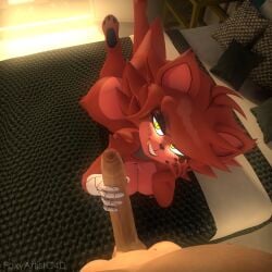1boy 1girls 3d 3d_(artwork) anthro ass ass_focus bandage bandaged_arm bandages barefoot bed bed_sheet bedroom bedroom_eyes big_ass big_breasts big_butt blush breasts busty cinema4d completely_nude completely_nude_female completely_nude_male duo duo_focus eyepatch eyewear fazclaire's_nightclub female female_focus fexa fexa_(cally3d) fexa_(cryptia) fexa_(cryptiacurves) five_nights_at_freddy's fox fox_ears fox_girl foxyartistc4d fredina's_nightclub front_view furry furry_focus handjob huge_ass indoors large_ass large_breasts looking_at_viewer lying lying_down lying_on_bed lying_on_stomach naked naked_female nude nude_female nude_male on_bed pillow pov red_fur red_hair seductive seductive_look seductive_smile short_hair smile smiling smiling_at_viewer tail thick_thighs uncircumcised yellow_eyes
