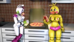 3d 4k big_ass big_breasts bird bird_girl blue_eyes casual_nudity chilling curvy_ass disboi215 earrings eating_food facepaint fingerless_gloves five_nights_at_freddy's five_nights_at_freddy's:_security_breach five_nights_at_freddy's_2 five_nights_at_freddy's_4 fnaf glamrock_chica_(fnaf) highres kitchen kitchen_counter leaning_on_counter legwarmers naked naked_female pink_cheeks pink_hair_ribbon pink_lipstick pink_nipples pink_panties pink_shorts pink_shoulder_pads pizza pizza_box reaching_for_food rosy_cheeks sfm shiny_body shoulder_pads source_filmmaker spiked_bracelet topless topless_female toy_chica_(fnaf) white_body yellow_body