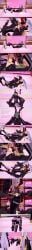 admiralobp anal anal_sex anal_vibrator arms_behind_back bb_(fate) bb_dubai_(fate) bitchsuit bondage bondage_gear bondage_harness bondage_outfit breasts caption cbt chastity_cage collar corruption cum cum_in_chastity cum_on_breasts dialogue dominant_female dominatrix dubious_consent english_text facesitting fate_(series) feet female female_rapist femdom ffm_threesome flat_chastity_cage foot_fetish foot_lick fujimaru_ritsuka_(male) hypnosis leash male male_rape_victim malesub mind_break pegging reverse_rape slave smell strap-on valeriusspero vibrator