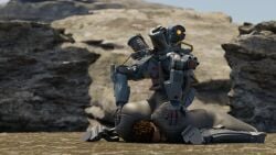 apex_legends ass ass booty facesitting pathfinder_(apex_legends) pyro_enthusiast robot