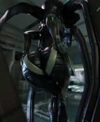 1girls 3d ass big_ass bubble_butt female huge_ass laughing_octopus metal_gear_solid solo vensaku