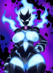 alien alien_girl ben10 ben_10 big_breasts breasts chaquetrix fire heatblast hips humanoid