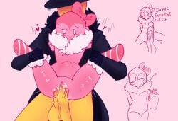 aged_up clitoris cum cum_in_pussy cum_inside forsaken forsaken_(roblox) mafioso_(dream_game) pink_pussy pink_skin pr3tty_princess pussy pussy_juice roblox robloxian stomach_bulge yellow_body