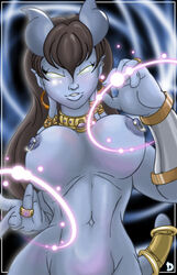 black_hair draenei female goldfishvalhalla world_of_warcraft