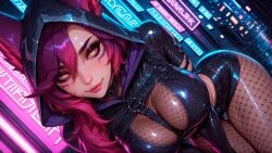 1female 1girls ai_generated animal_ears ass belly_button big_ass big_breasts bird_girl blush blushing_at_viewer boob breasts child_bearing_hips curvy curvy_female curvy_figure dominatrix fantasy female huge huge_ass innie_belly_button league_of_legends light-skinned_female long_hair looking_at_viewer navel outdoors pale-skinned_female patreon presenting_breasts red_eyes riot_games sensual sexually_suggestive sexy shiny_skin solo solo_female solo_focus stable_diffusion stblfantasy suggestive thick thick_thighs thighs toned toned_body toned_female vastaya very_long_hair voluptuous voluptuous_female wallpaper xayah