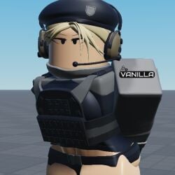 1girls 3d ass baseplate breasts female original_character roblox robloxian solo_female tagme thighs vanilla1145 vanilla_(vanilla1145)