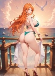 1girls ai_generated big_breasts milf nami_(one_piece) queen_of_sex_ai sexy
