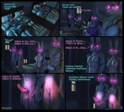 2024 3d accessory anthro athletic athletic_anthro athletic_male balls bed bedroom big_breasts big_penis brainwashing breasts brother_(lore) cock_ring daughter_(lore) dialogue digital_media_(artwork) father_(lore) female furniture genitals glowing glowing_eyes group hi_res hypnotic_device imminent_incest imminent_sex jewelry lagomorph leporid male mammal mind_control mother_(lore) muscular muscular_anthro muscular_male night nipples nude nude_anthro nude_female nude_male parent_(lore) penis penis_accessory penis_jewelry pink_eyes pussy rabbit rabbit_(petruz) sibling_(lore) sister_(lore) sleeping son_(lore) source_filmmaker_(artwork) standing standing_at_attention text vitaminbob waking_up